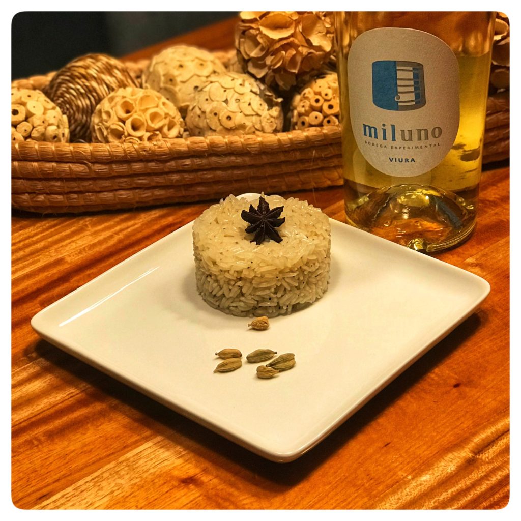 Arroz de Jazmín perfumado con Anís y Cardamomo