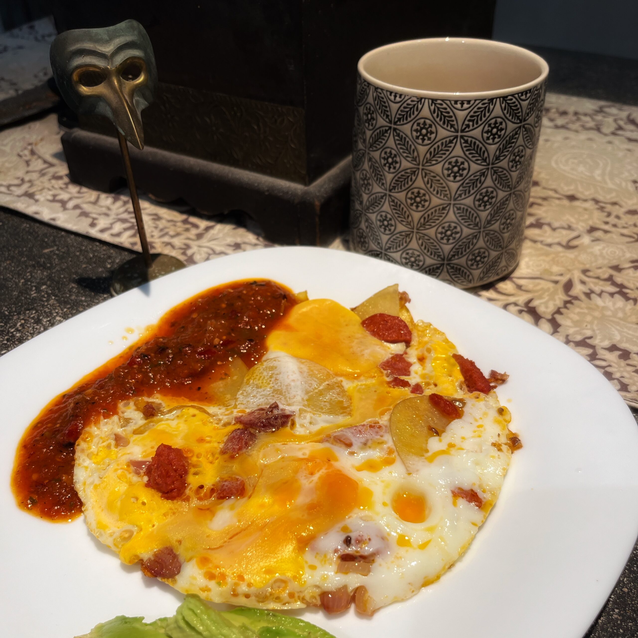 Huevos rotos – receta española